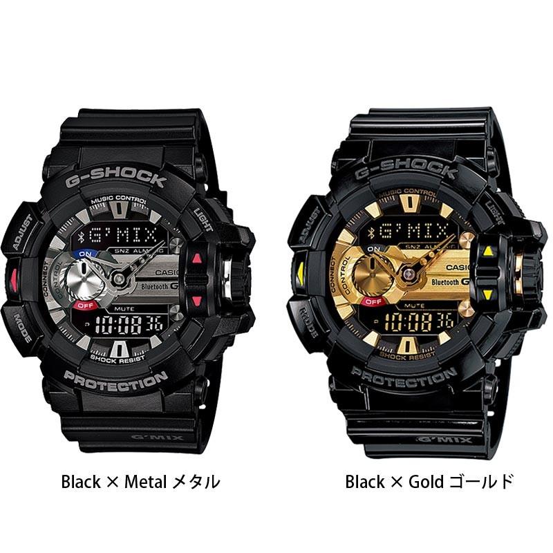 安心の定価販売 CASIO G-SHOCK G'MIX ブラック GBA-400-1A9JF