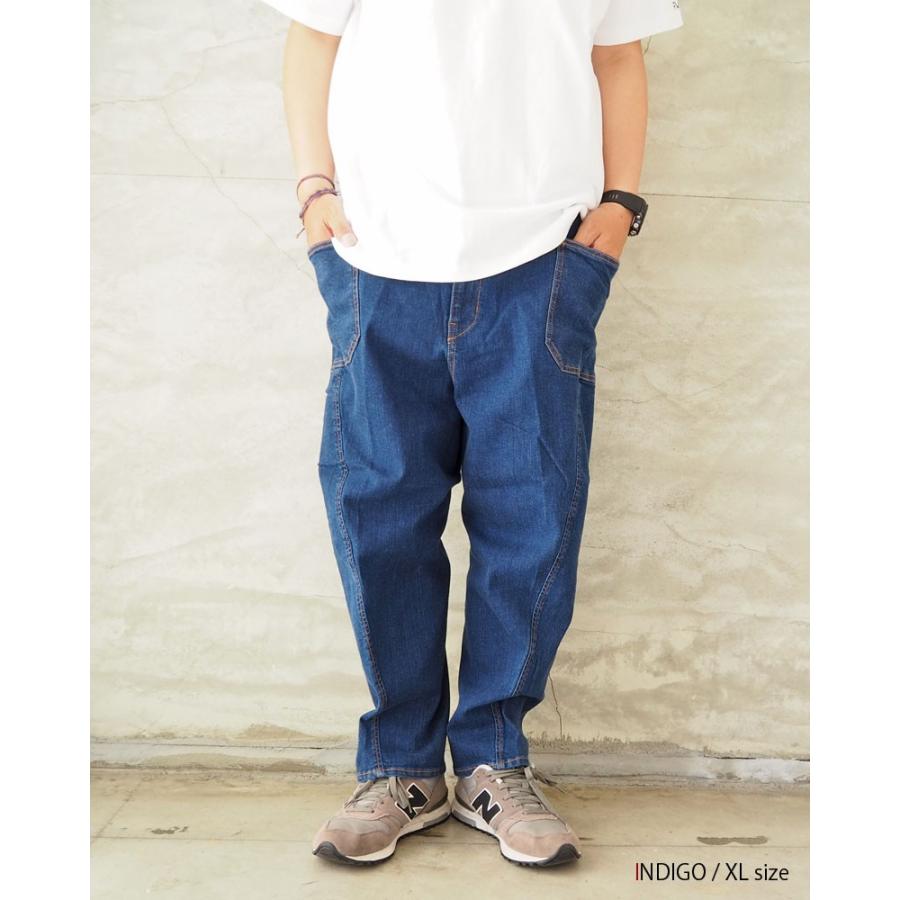 グリップスワニー キャンプパンツ GRIP SWANY デニム JOG 3D WIDE CAMP PANTS GSP-59 メンズ パンツ ジーンズ キャンプ アウトドア｜headfoot｜02