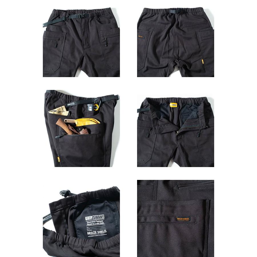 グリップスワニー パンツ キャンプパンツ GRIP SWANY FIREPROOF CAMP PANTS GSP-77 メンズ レディース ファイアープルーフ 難燃 難燃素材｜headfoot｜09