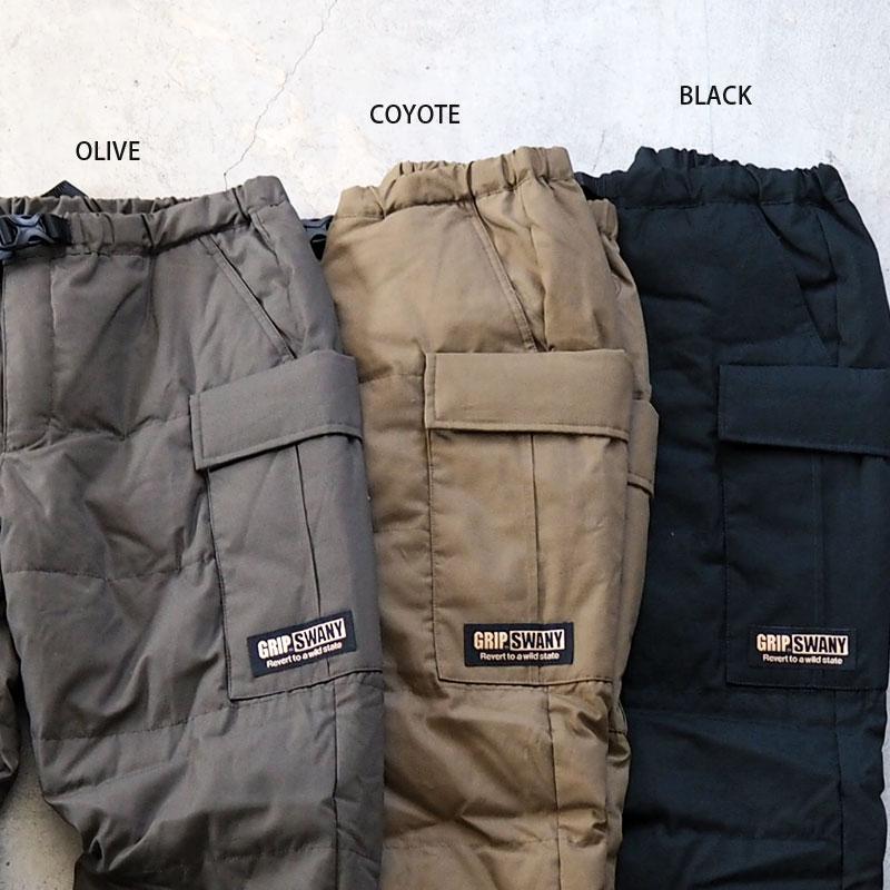 GRIP SWANY グリップスワニー ダウンパンツ FP DOWN PANTS 4.0 GRIP SWANY グリップスワニー ダウンパンツ FP DOWN PANTS 4.0