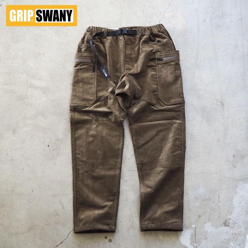 GRIP SWANY グリップスワニー パンツ コーデュロイ ギアパンツ 