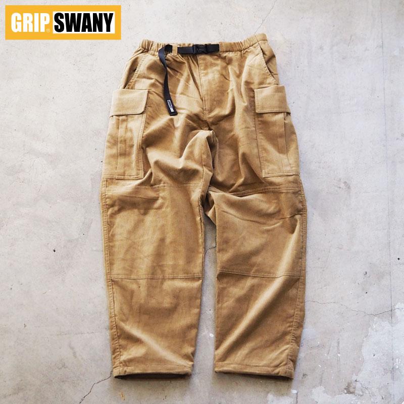 グリップスワニー パンツ ブッシュパンツ GRIP SWANY CORDUROY BUSH PANTS GSP-89 メンズ イージー コーデュロイパンツ ブッシュ サンド グリップ｜headfoot｜02