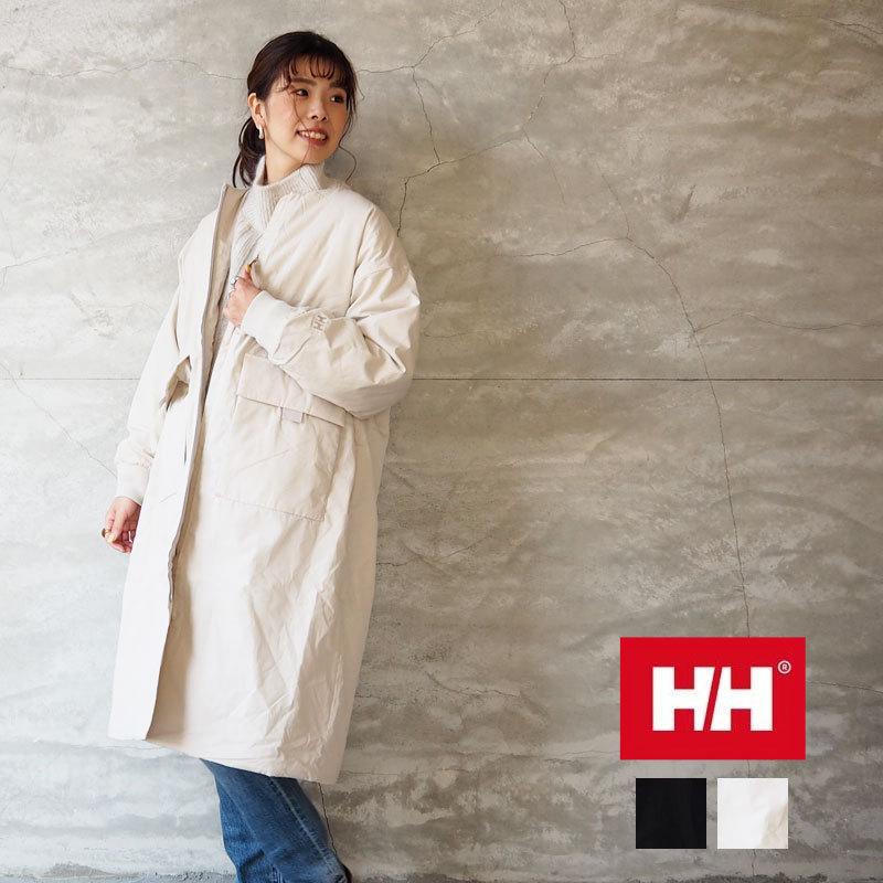 ヘリーハンセン コート レディース ジャケット HELLY HANSEN アーレンダール インサレーションコート HOW12158 ロングコート  アウター 黒 ブラック