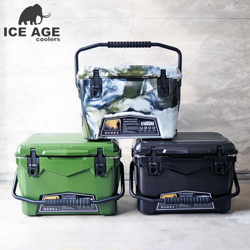 アイスエイジ クーラーボックス ICE AGE ice age cooler 20QT 18.9L ILC020 H14LL クーラーBOX クーラー ハードクーラー ボックス｜headfoot