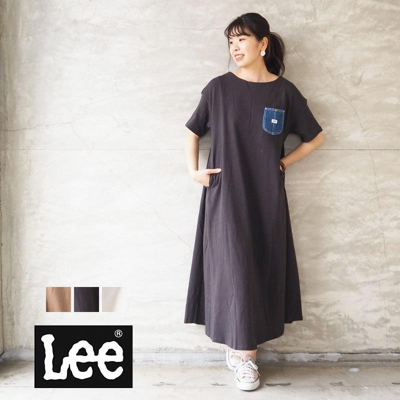 Lee リー ワンピース デニムポケット カットソーワンピース Lt7046 半袖ワンピース カジュアル シンプル おしゃれ Lt7046 Headfootmixism 通販 Yahoo ショッピング