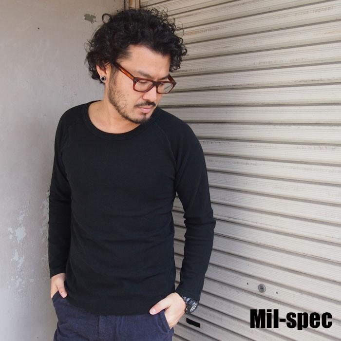 MIL-SPEC ミルスペック クルーネック無地ロンT 4colors (M-5113312) AW14MTT STD｜headfoot