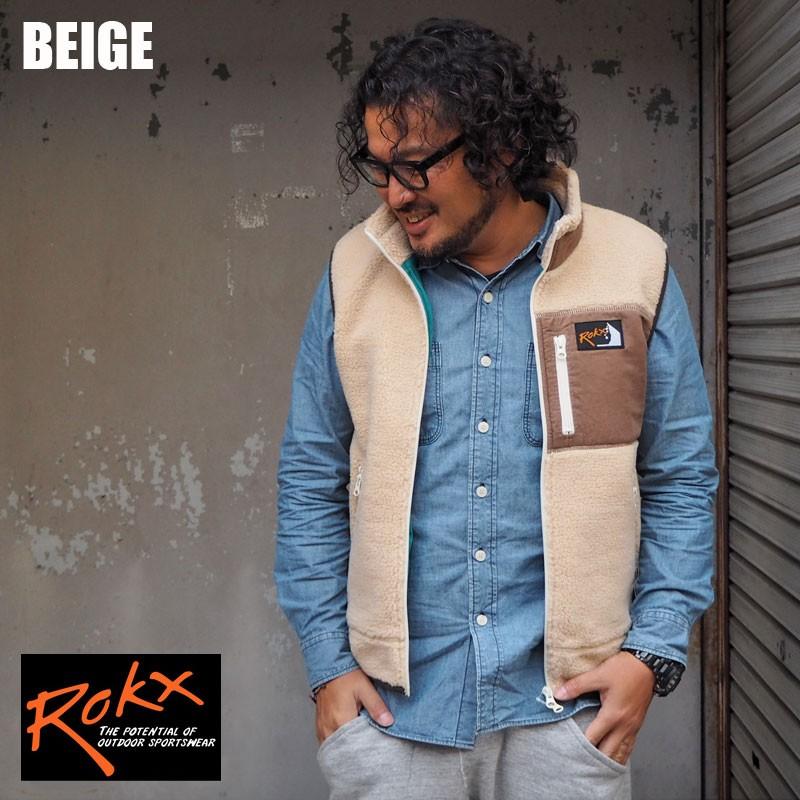 Rokx ロックス ベスト フリース ボアベスト Rxmf8132 メンズ レディース ボア ジャケット バーバーベスト Rxmf8132 Headfootmixism 通販 Yahoo ショッピング