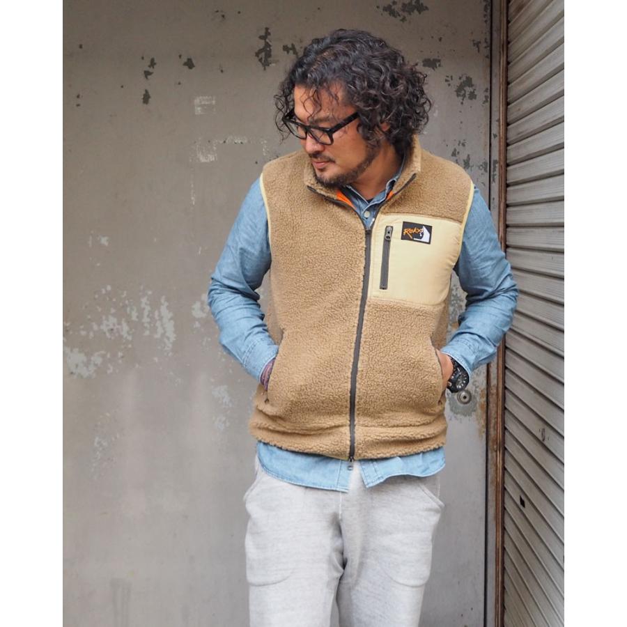 Rokx ロックス ベスト フリース ボアベスト Rxmf8132 メンズ レディース ボア ジャケット バーバーベスト Rxmf8132 Headfootmixism 通販 Yahoo ショッピング