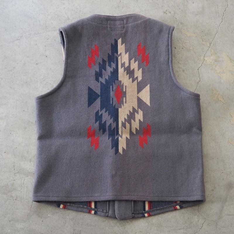SUGAR CANE シュガーケーン ベスト NATIVE AMERICAN WOOL SUGAR CANE シュガーケーン ベスト NATIVE AMERICAN WOOL