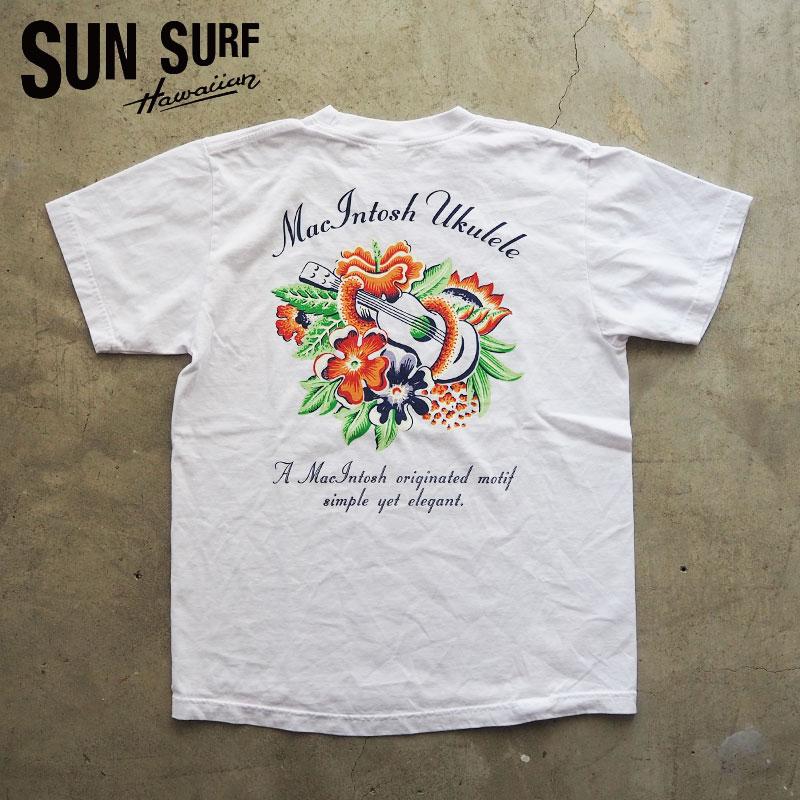 SUN SURF サンサーフ Tシャツ USA製 PRINT T-SHIRTS “MACINTOSH 
