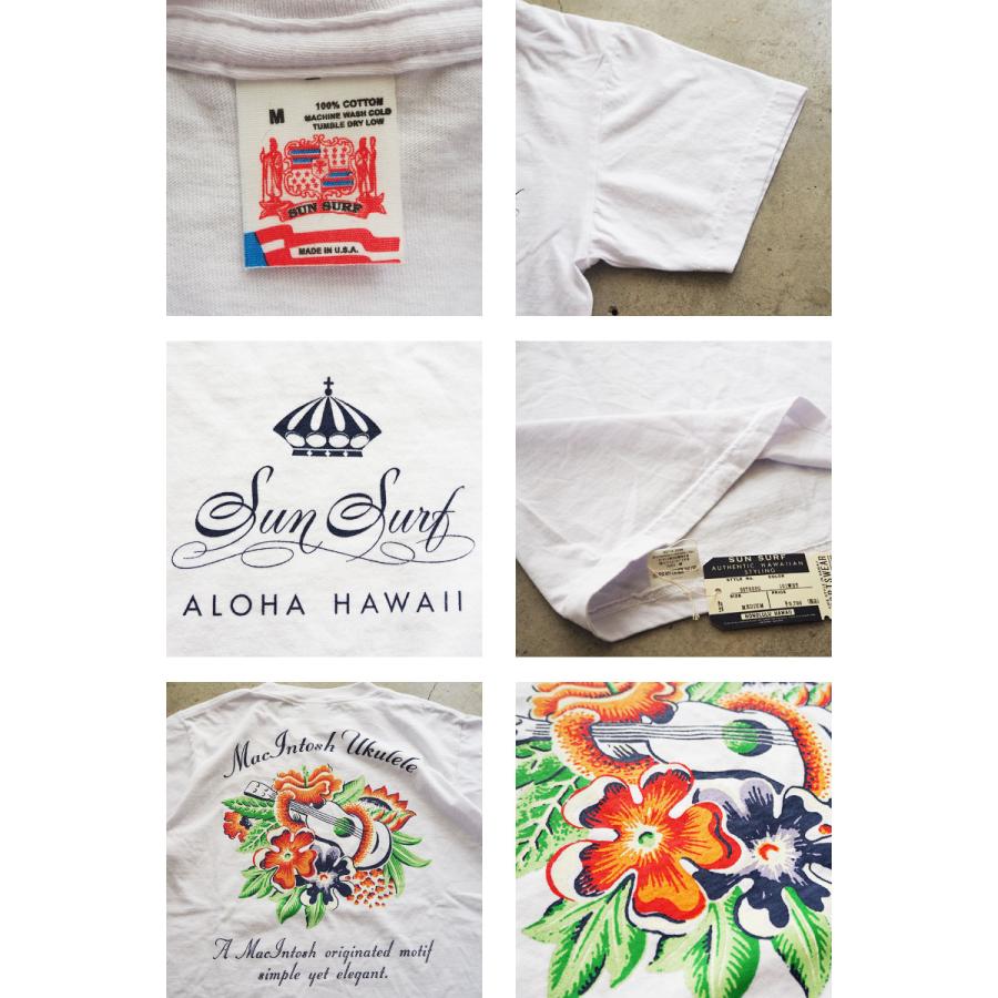 SUN SURF サンサーフ Tシャツ USA製 PRINT T-SHIRTS “MACINTOSH 