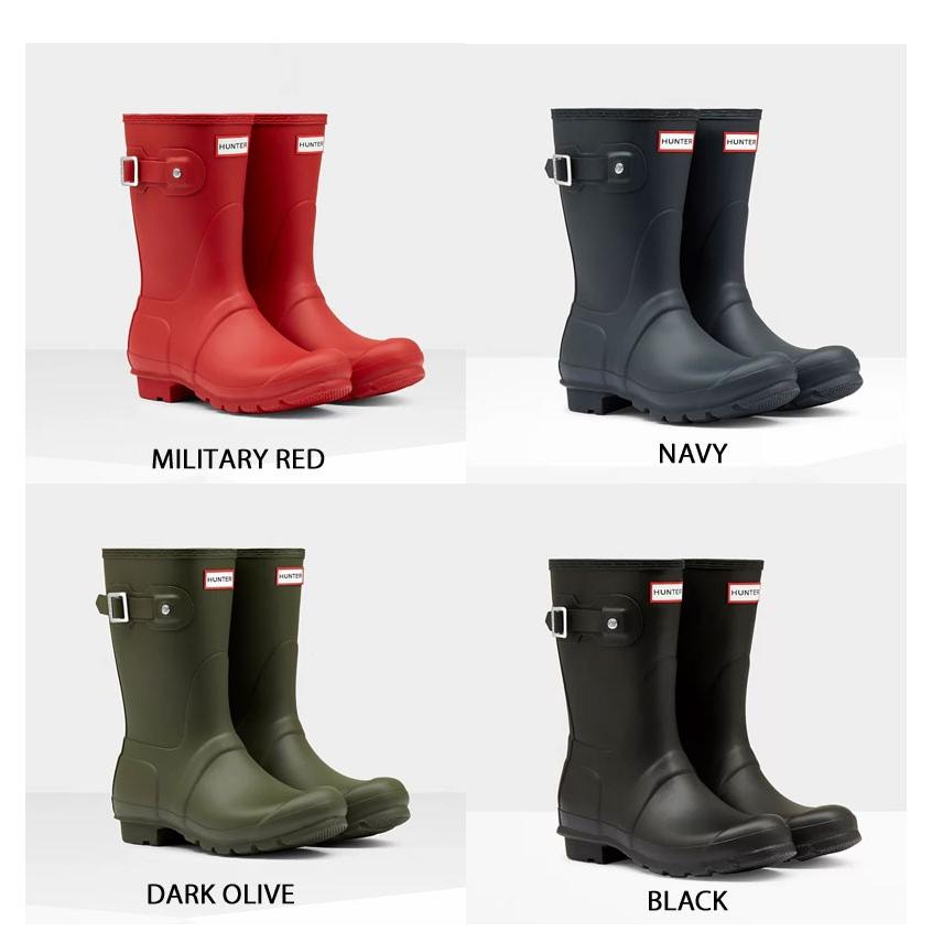 Hunter ハンター ブーツ レディースレインブーツ Wfs1000rma 長靴 ショートレインブーツ ショート おしゃれ Wfs1000rma Headfootmixism 通販 Yahoo ショッピング