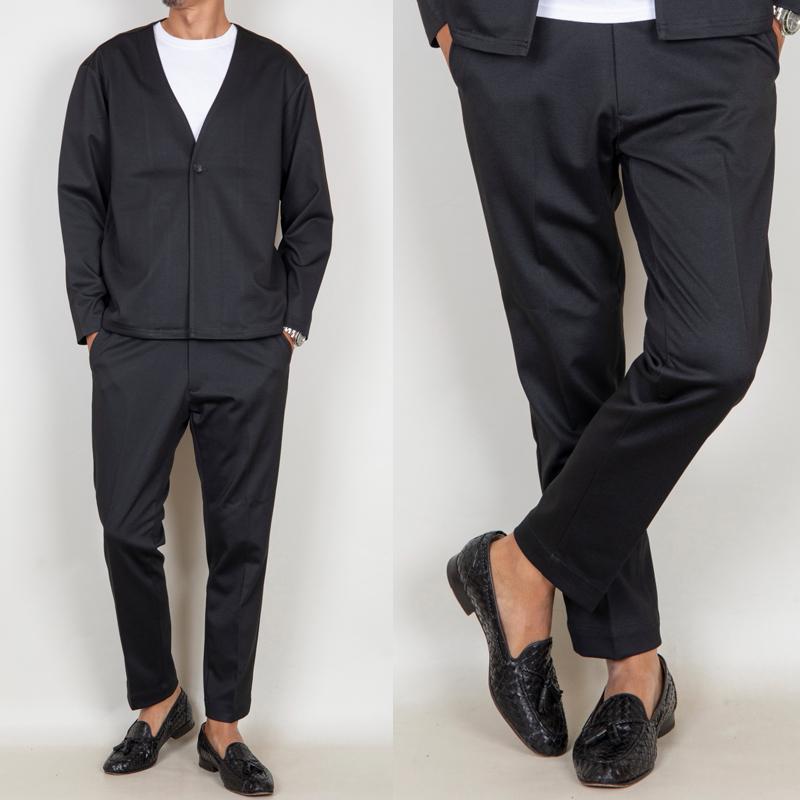 スラックス テーパードパンツ メンズ5つの機能 TRストレッチ 毛玉に強いピリング加工 トラウザー スーツパンツ |  | 22