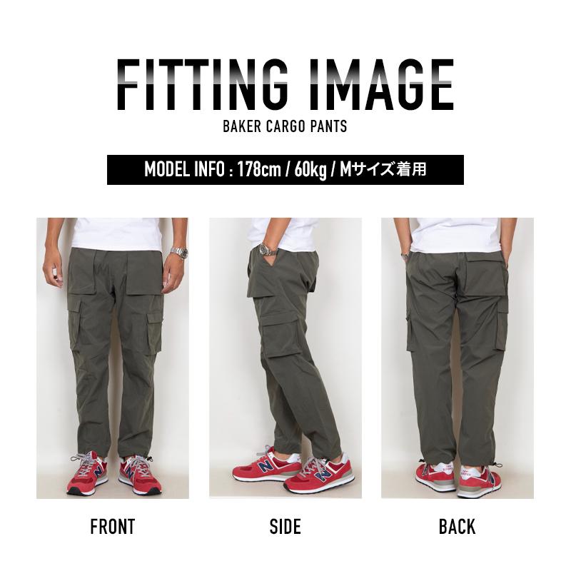 カーゴパンツ メンズ 撥水加工 テーパード ストレッチ ベーカー立体ポケットカーゴ UVカット ウエストゴム イージーパンツ |  | 21
