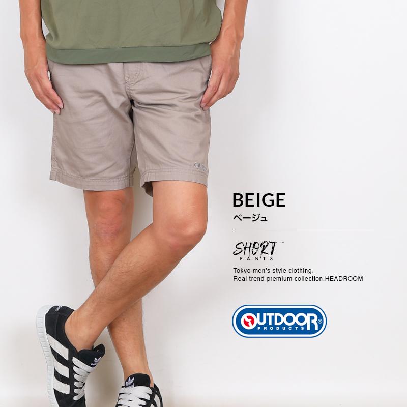 ハーフパンツ メンズ OUTDOOR PRODUCTS コットン freedom ショートパンツ イージーパンツ アウトドアプロダクツ 夏 短パン | OUTDOOR PRODUCTS | 22