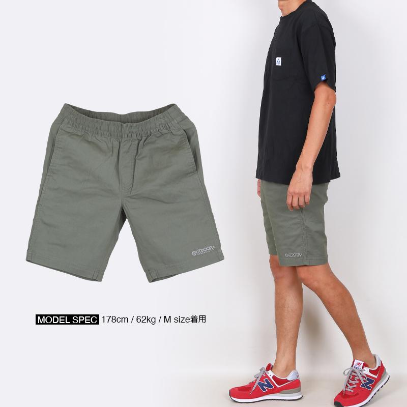ハーフパンツ メンズ OUTDOOR PRODUCTS コットン freedom ショートパンツ イージーパンツ アウトドアプロダクツ 夏 短パン | OUTDOOR PRODUCTS | 25