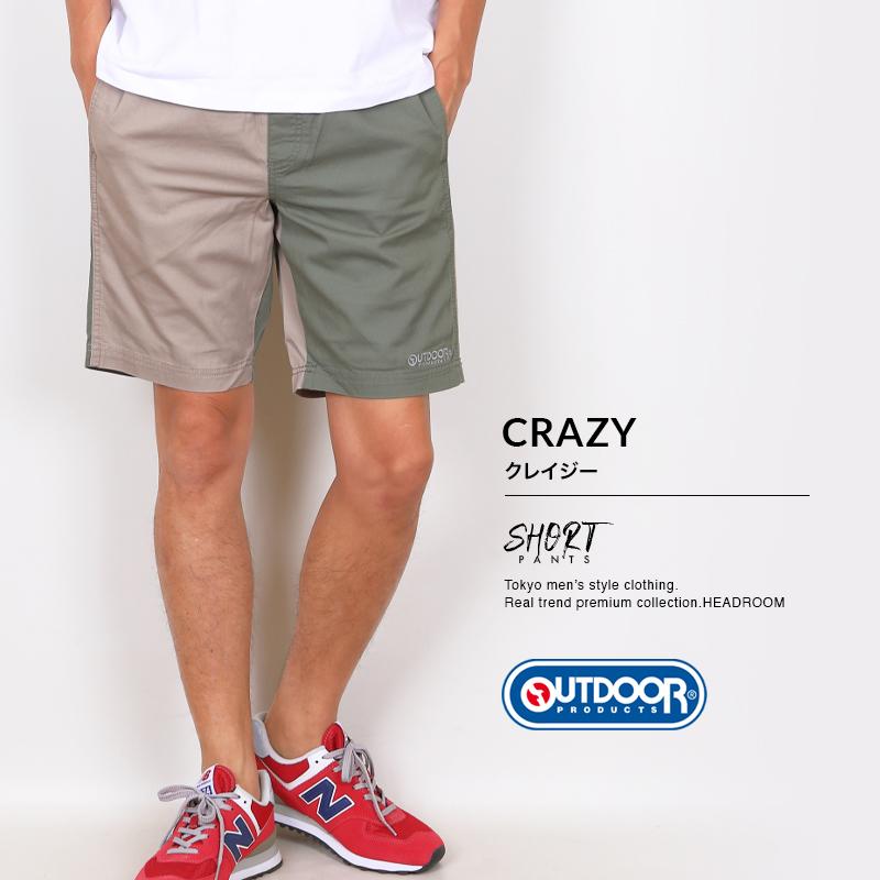 ハーフパンツ メンズ OUTDOOR PRODUCTS コットン freedom ショートパンツ イージーパンツ アウトドアプロダクツ 夏 短パン | OUTDOOR PRODUCTS | 26