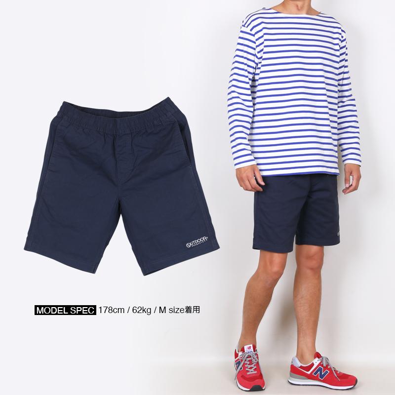 ハーフパンツ メンズ OUTDOOR PRODUCTS コットン freedom ショートパンツ イージーパンツ アウトドアプロダクツ 夏 短パン | OUTDOOR PRODUCTS | 29