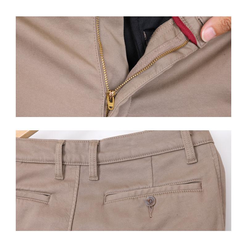 メンズ チノパン 裏起毛パンツ 選べる15サイズ あったか 保温性 冬用 ストレッチ スラックス 大人のスタイル 送料無料 置き配OK 着日指定可 暖パン 裾上げ済 |  | 11