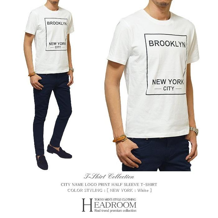 Tシャツ カットソー メンズ 半袖Tシャツ アメカジ ロゴT ロゴプリント Vネック クルーネック 050｜headroom｜06