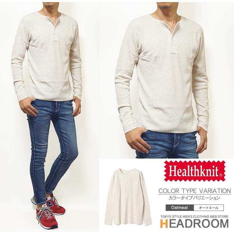 made by HEALTH リネンシャツ　ヘルス　インク FRAMeWORK tシャツ Healthknit/ヘルスニット ヘンリーロング
