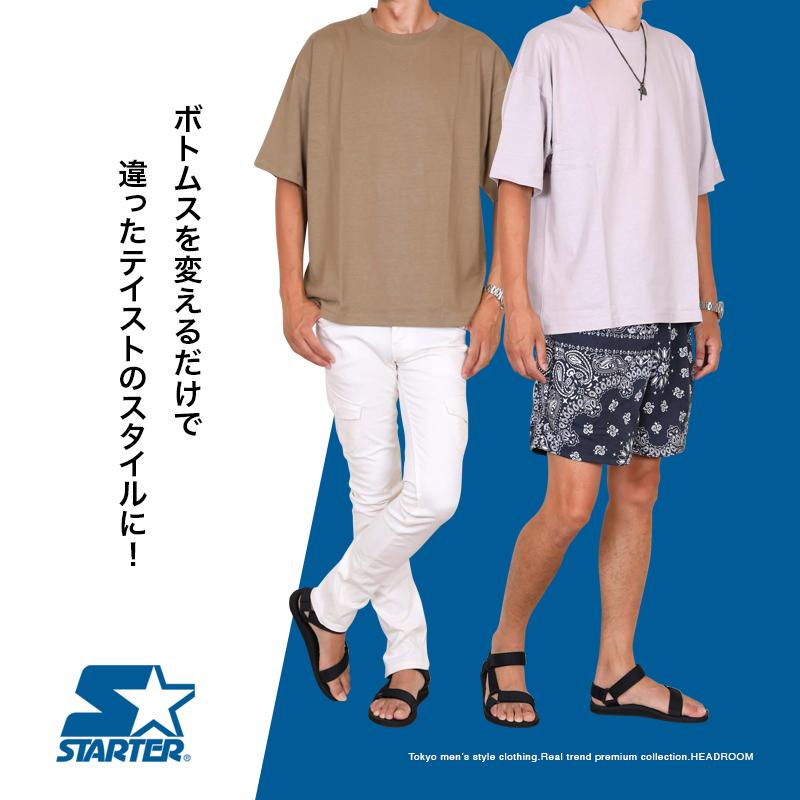 STARTER / Tシャツ/L/コットン/WHT STARTER BLUE LABEL（スターターブルーレーベル） Tシャツ メンズ 半袖