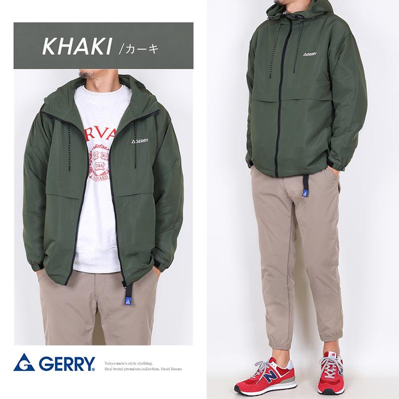 GERRY メンズ マウンテンパーカー 撥水加工 紫外線UVカット フル GERRY メンズ マウンテンパーカー 撥水加工 紫外線UVカット フル