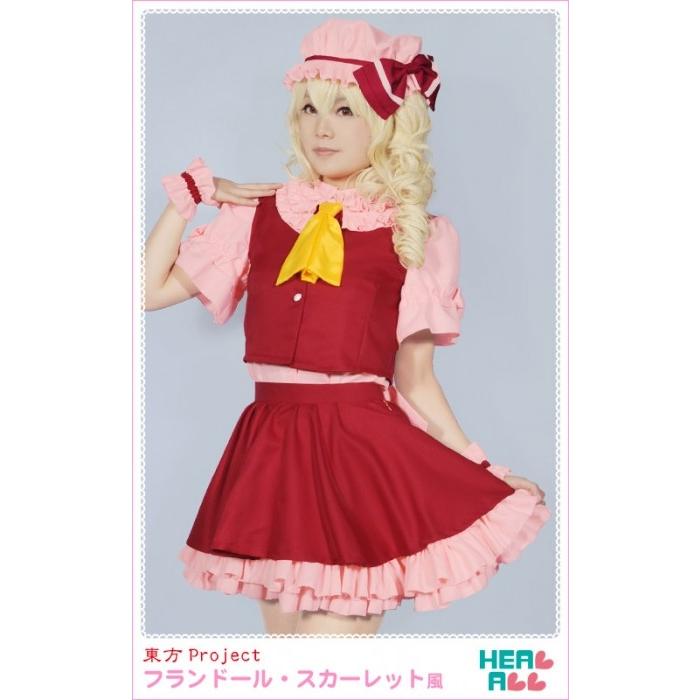 東方project フランドール・スカーレット風 コスプレ衣装 : H.A. 東方project フランドール・スカーレット風 コスプレ衣装 : H.A.