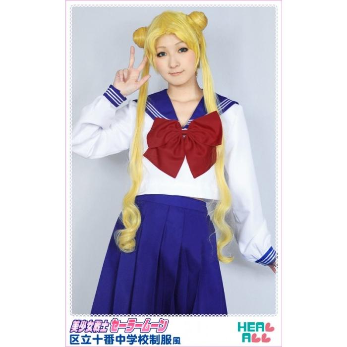 コスプレ衣装 Faily製 美少女戦士セーラームーン 十番中学校夏制服 L コスプレ衣装制作・販売 Fairyフェアリー / 574:美少女戦士