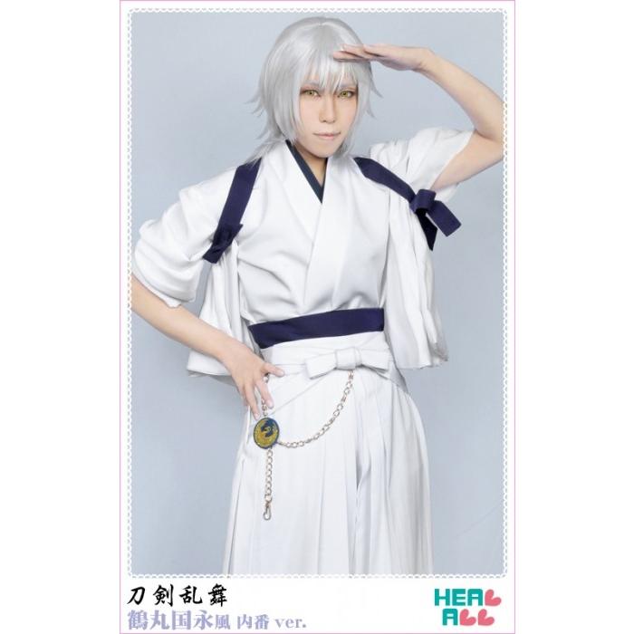 刀剣乱舞 鶴丸国永風 内番ver. コスプレ衣装 : H.A.コスプレ館 刀剣乱舞 鶴丸国永風 内番ver. コスプレ衣装 : H.A.コスプレ館