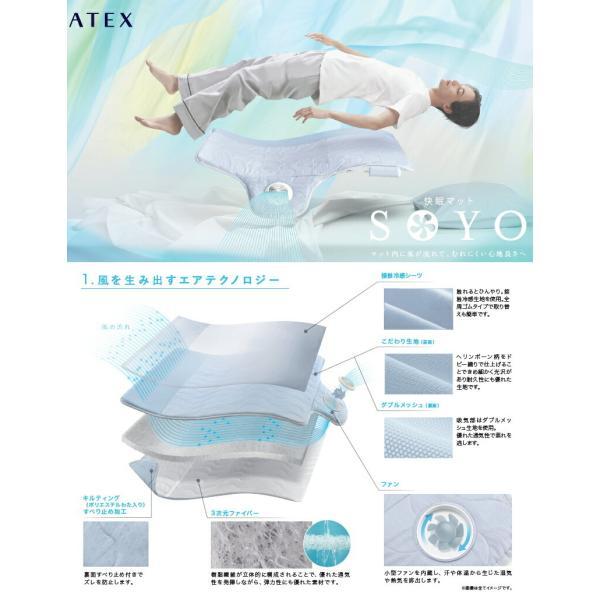 アテックス（ATEX） 【基本宅配便送料無料】 『ATEX 快眠マット SOYO