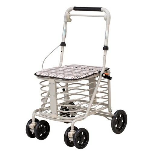 メーカー直送品送料無料】 【代引き・同梱不可】 腰かけ付カート