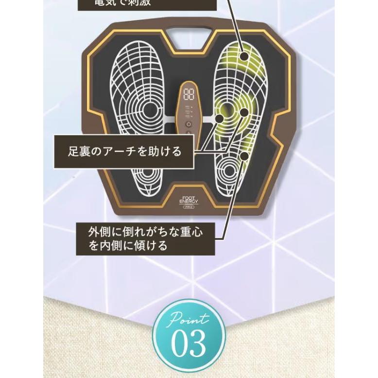 EMS 保坂尚樹プロデュース フットエナジー プロ FOOT ENERGY Pro EMS 保坂尚樹プロデュース フットエナジー プロ FOOT ENERGY Pro