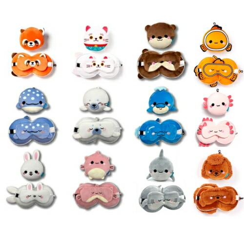 アイマスク ピロー リラクシーズ Relaxeazzz アイマスク付もちもち