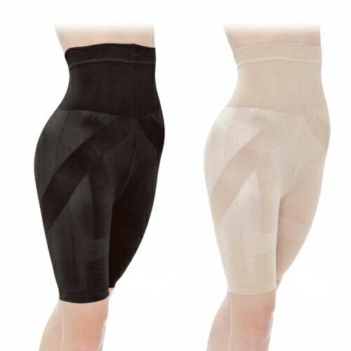 ゆうパケット送料無料※ 『ゆる圧 美腹 ガードル ハーフ ブラック