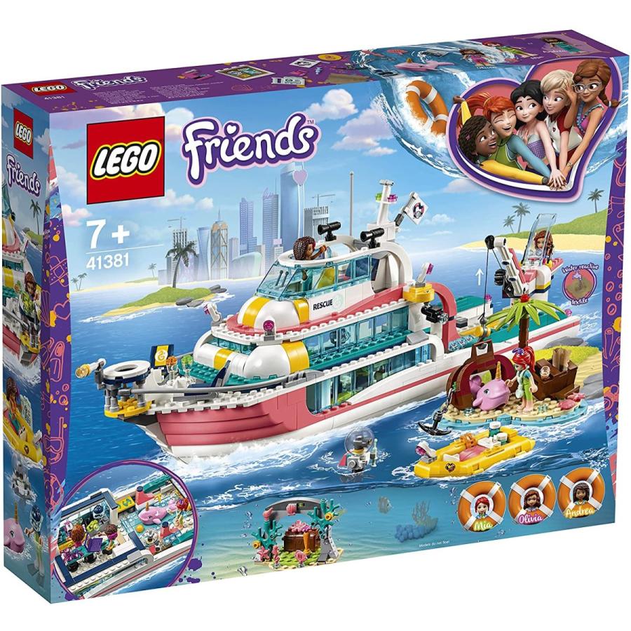 LEGO Friends レゴフレンズ 海のどうぶつレスキュークルーザー 41381 