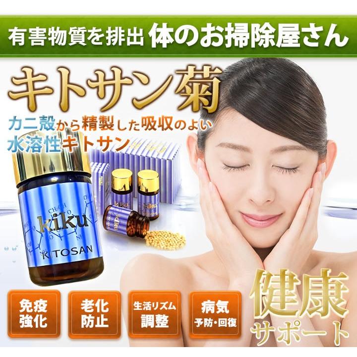 キトサン菊 4本 日本生物化学株式会社 : 何より健康ショップ - 通販 