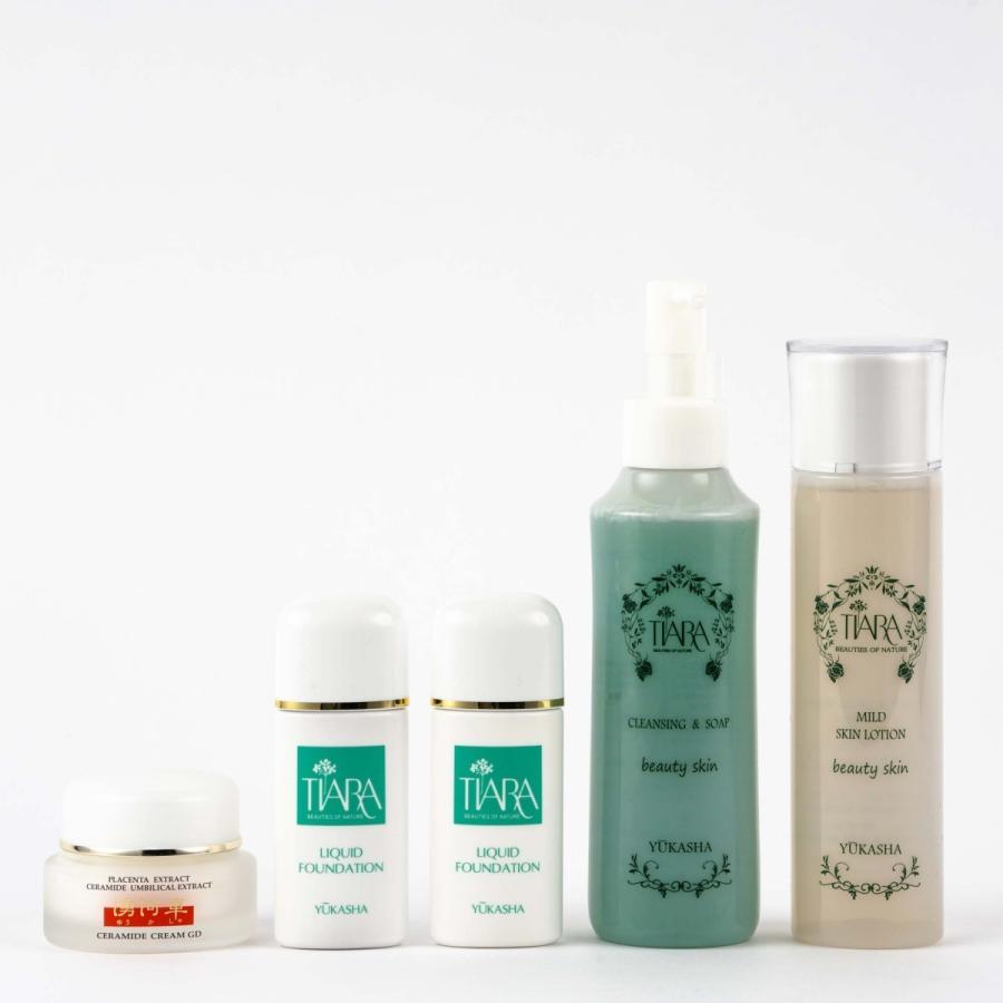 ７０歳すぎた時、シミしわのない自信みなぎる私でいる　ティアラの肌質改善セット