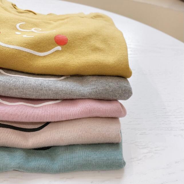キャラクター 半袖 プリントTシャツ トップス 色違いコーデ 子供服 