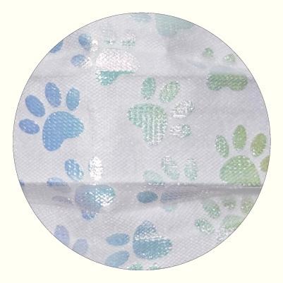 オメガプリーツ チュール アニマル柄レースマスク 7枚 使い捨て不織布