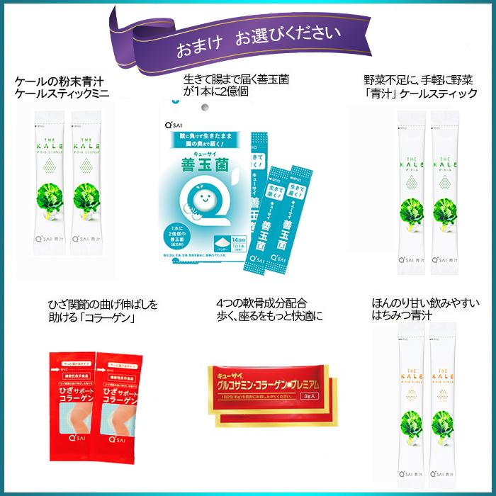 キューサイ 青汁 ザ ・ ケール 冷凍 90g×7パック入12セット おまけ付｜healthbank21｜02