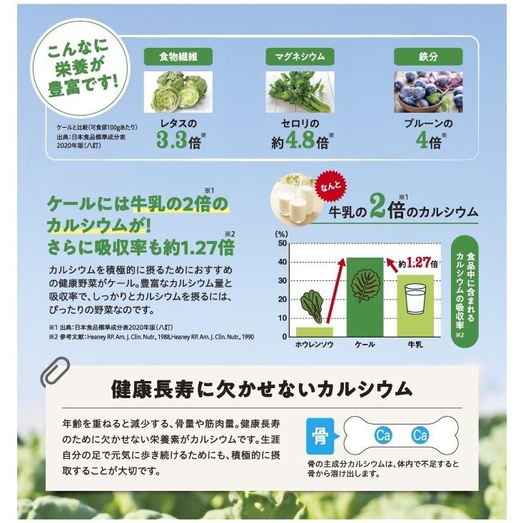 キューサイ 青汁 はちみつ ザ・ ケール ハチミツ 粉末 420g 国産 蜂蜜 青汁 健康食品 乳酸菌 食物繊維 サプリメント 山田養蜂場 健康飲料｜healthbank21｜17