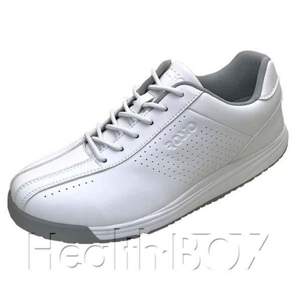 【正規販売店】ウォーキングシューズ ロシオ靴15度 RGT　ホワイト（送料無料/代引き不可） サイドファスナー