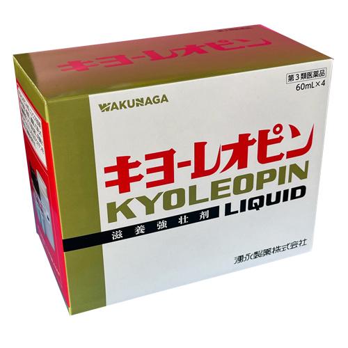 滋養強壮剤 キヨーレオピン 60ml×4本（120日分）【第3類医薬品】★使用期限2026年10月★ : ヘルスケアコヤマ津田 - 通販 ...