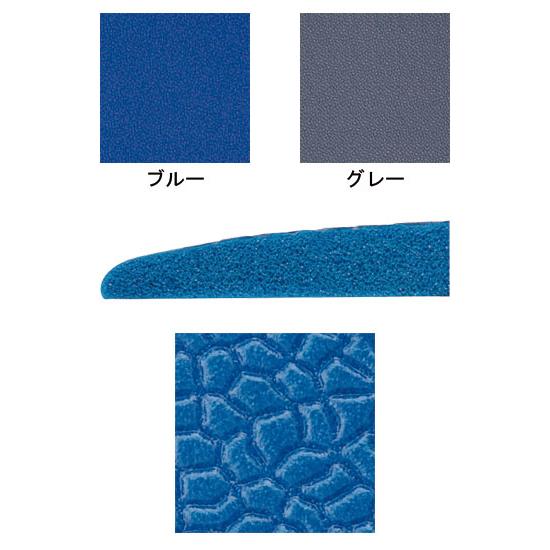 衝撃吸収マット ベッド周辺用具 ケアソフト　クッションキング　91×152cm / F-154-15　ブルー 高齢者・介護・山崎産業 |  | 01