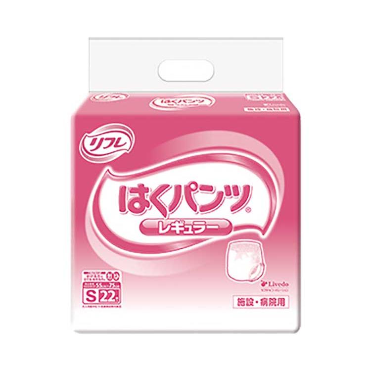 パンツタイプ 紙おむつ はくパンツ　レギュラー　S / 16592→17425　22枚 高齢者・介護・リブドゥコーポレーション | 