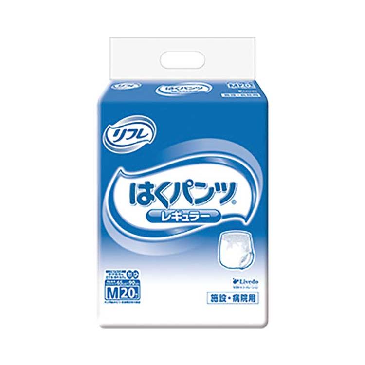 パンツタイプ 紙おむつ はくパンツ　レギュラー　M / 17426→18196　20枚 高齢者・介護・リブドゥコーポレーション | 