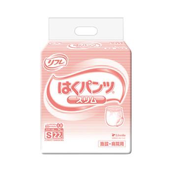 パンツタイプ 紙おむつ 業務用　はくパンツ　スリムタイプ　S / 16588→17421　22枚 高齢者・介護・リブドゥコーポレーション | 