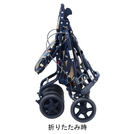 サニーウォーカーSP（小）／格子NB（島製作所）シルバーカー