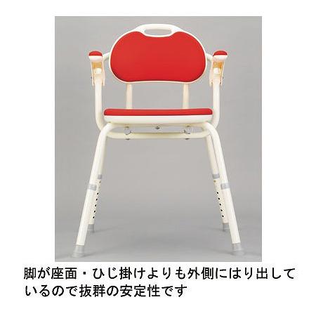 固定式 シャワーチェア 安寿 ひじ掛け付きシャワーベンチ TH-U U型